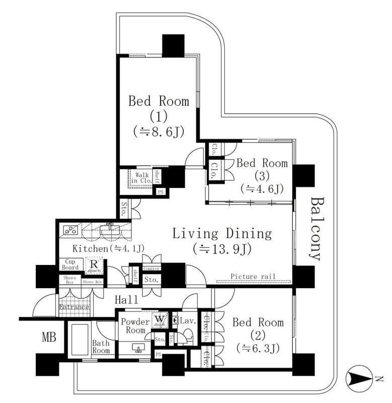 リバーポイントタワー 310