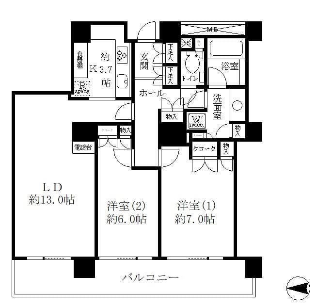 リバーポイントタワー 509