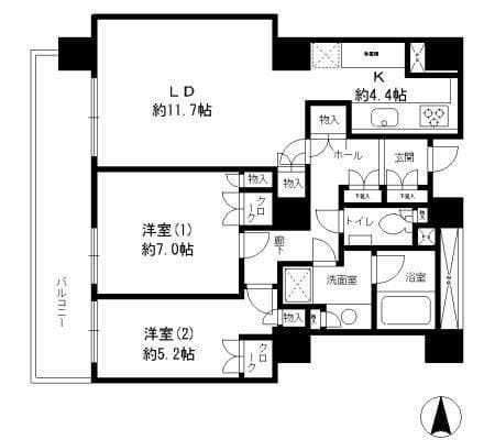 リバーポイントタワー 608