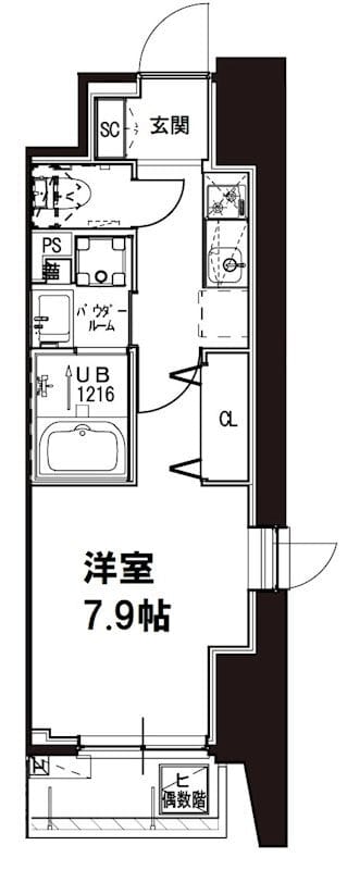 メゾンドアーク南大井 409