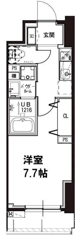 メゾンドアーク南大井 607