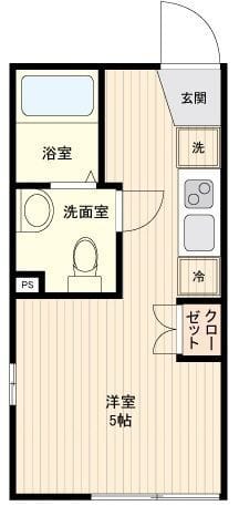 LiveFlat中野鷺宮 0201 間取り図