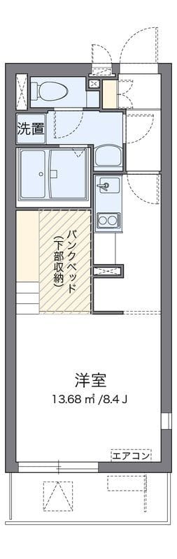ミランダエレガンス 101 間取り図
