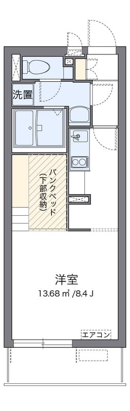 ミランダエレガンス 104 間取り図