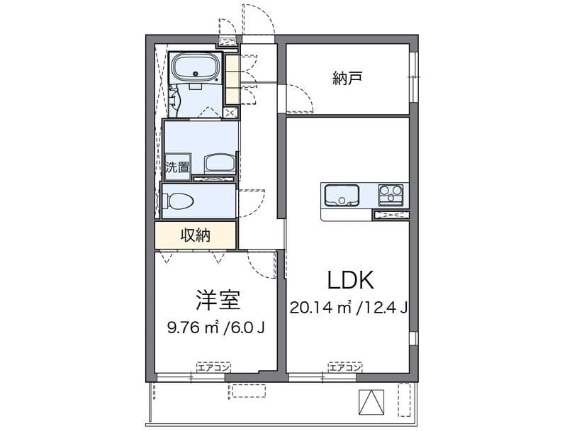 ミランダエレガンス 301 間取り図