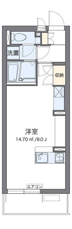 ミランダエレガンス 304 間取り図