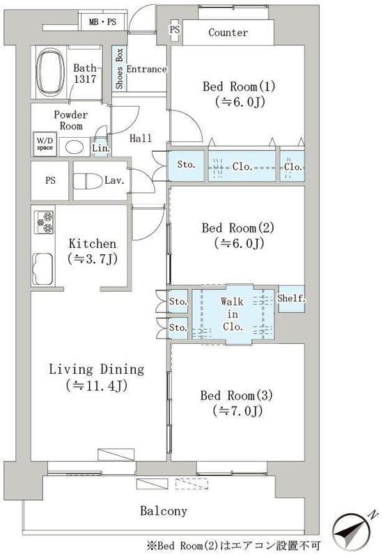 ナナアーク千石 702