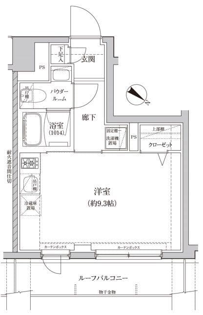 RELUXIA墨田東向島 603 間取り図