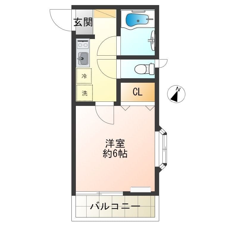 アネックスアベニュー 203 間取り図