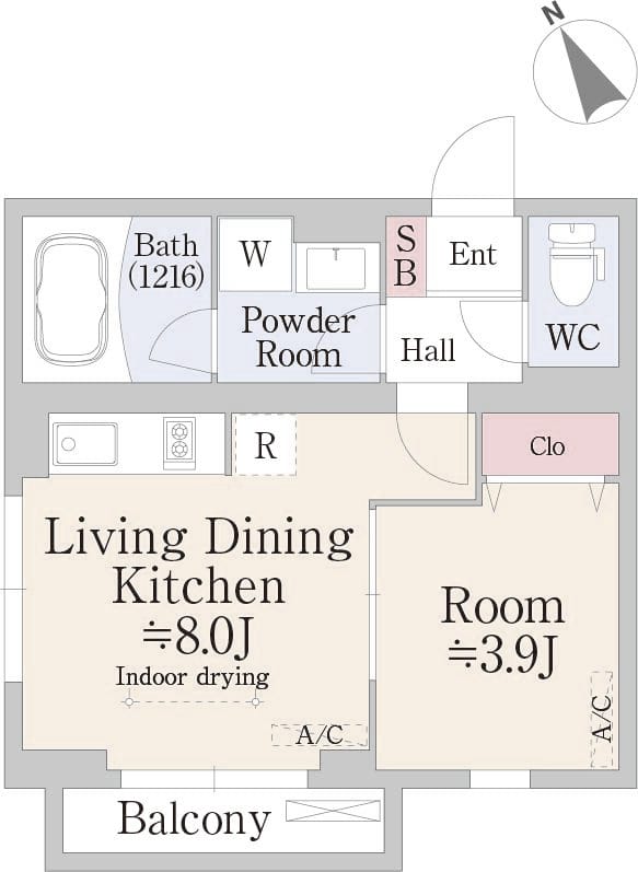 SQUARE市谷河田町hillside 101