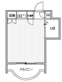 T’s garden都立大学Ⅱ 203 間取り図