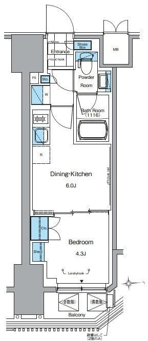 ルフォンプログレ田原町 0702