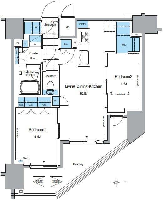 ルフォンプログレ田原町 1401