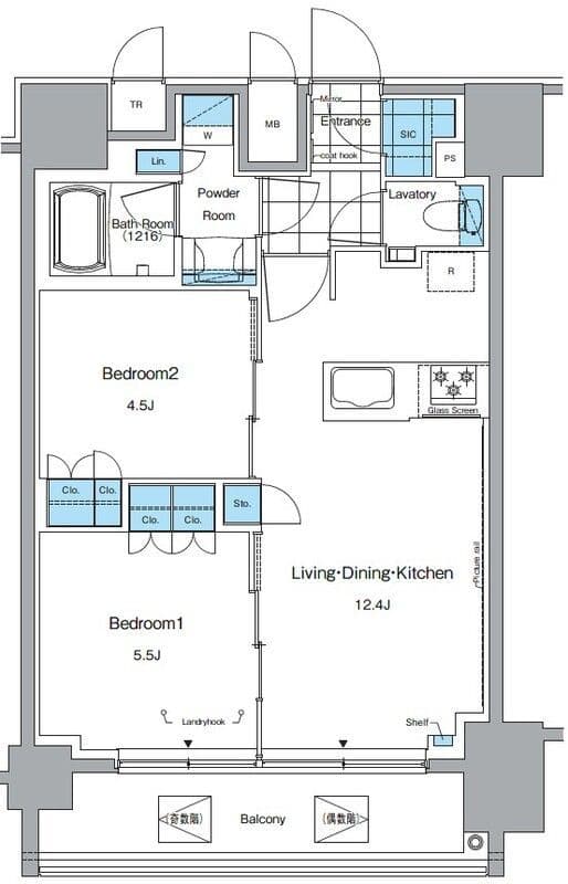 ルフォンプログレ田原町 1502