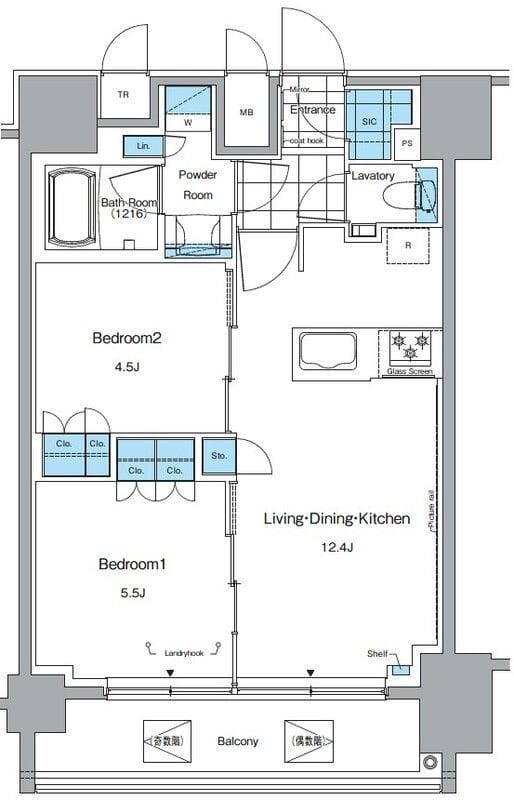 ルフォンプログレ田原町 1502