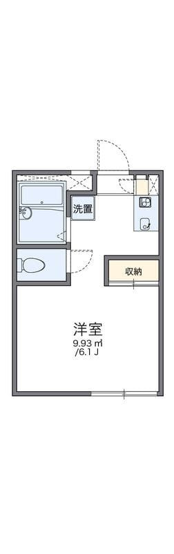 レオパレス銀豊 106 間取り図