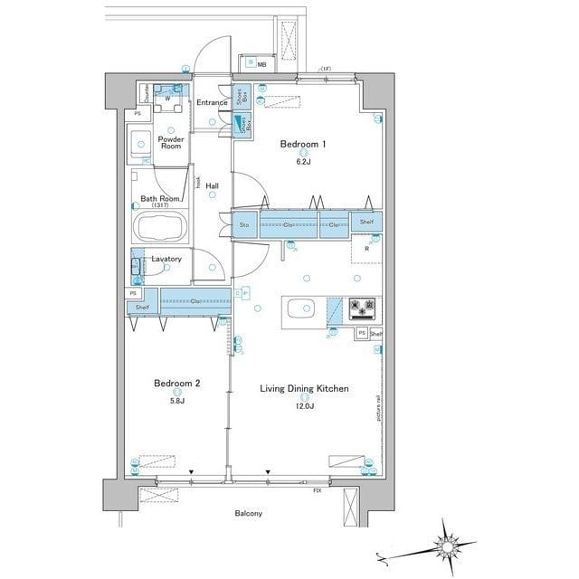 ルフォンプログレ赤羽 109