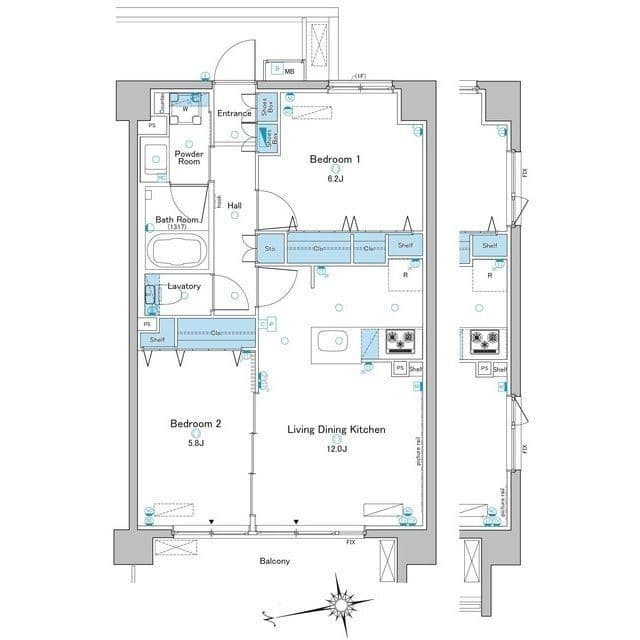 ルフォンプログレ赤羽 509