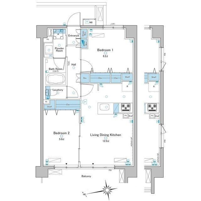 ルフォンプログレ赤羽 509