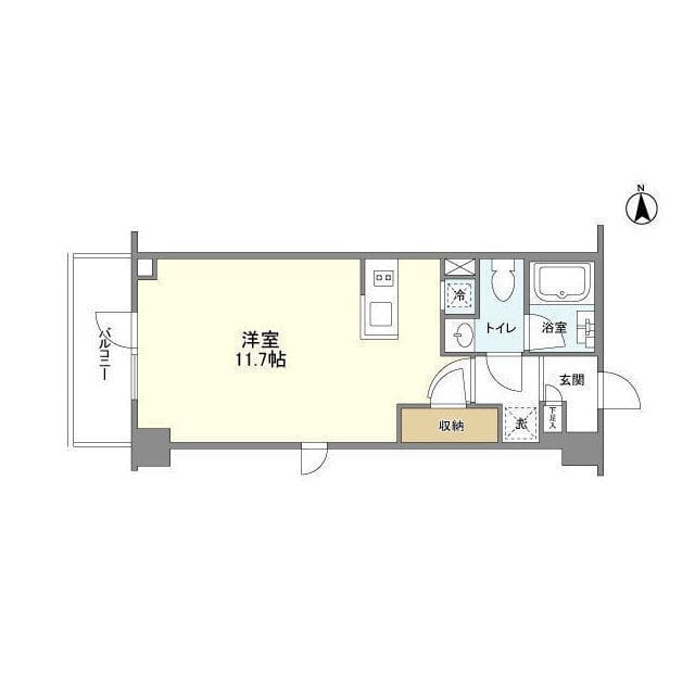 シェノン三軒茶屋 309 間取り図