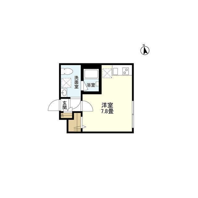 ウェルスクエアイズム文京小日向 302 間取り図
