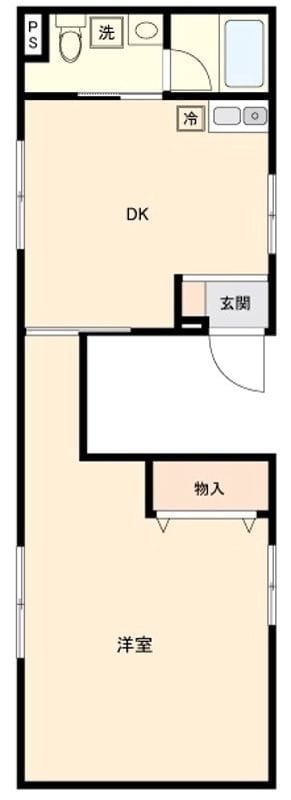GLANZ 501 間取り図