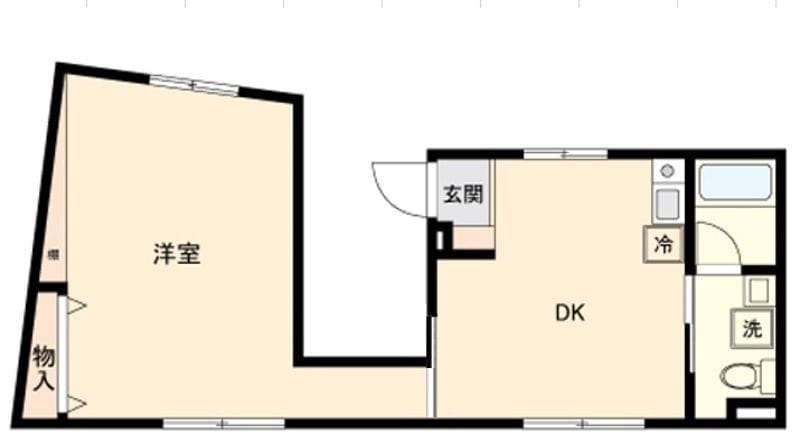GLANZ 502 間取り図
