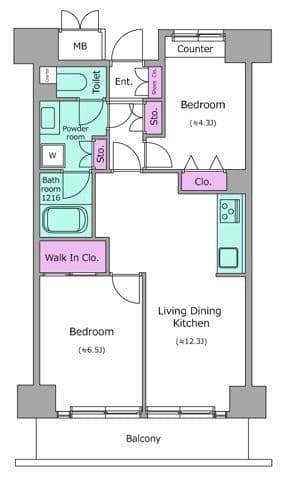 レジディア芝浦 0710