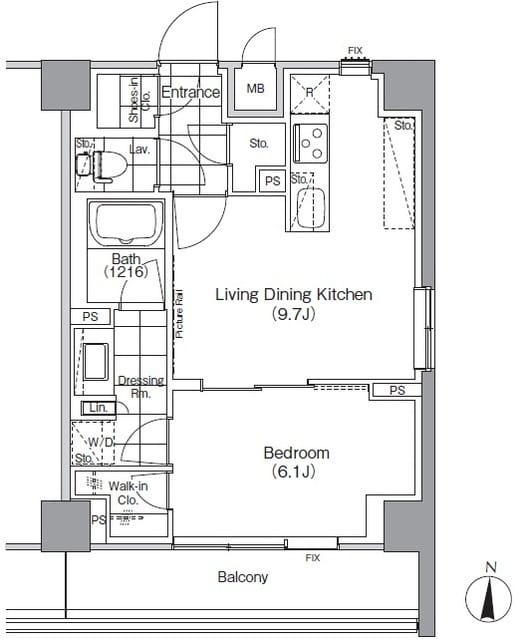 ザ・パークハビオ高円寺 321