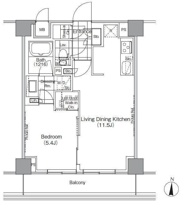 ザ・パークハビオ高円寺 416