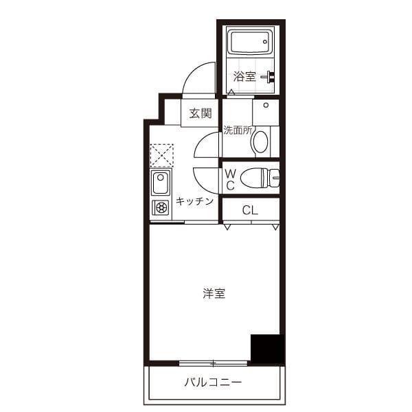 DeLCCS大森 302 間取り図