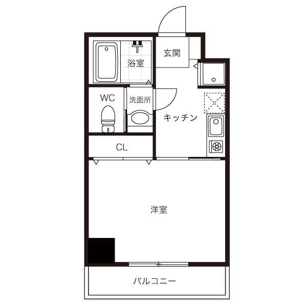 DeLCCS大森 601 間取り図