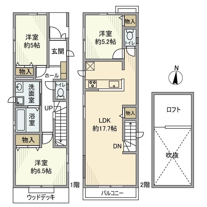 成田東戸建 0 間取り図