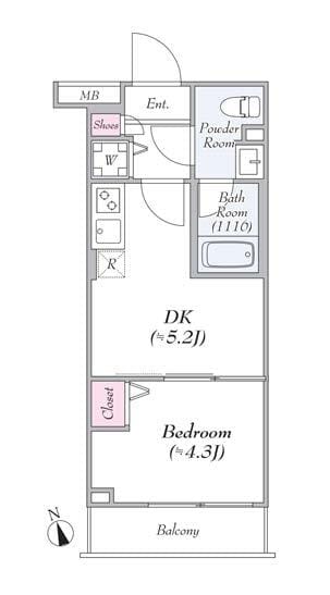 GENOVIA墨田八広skygarden 407
