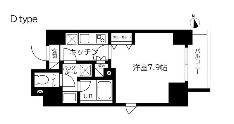 スカイコート蔵前Ⅱ 0505