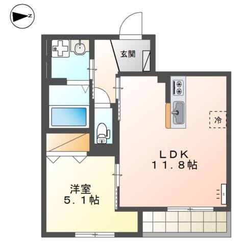Wishing Well 202 間取り図