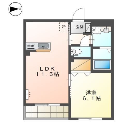 Wishing Well 303 間取り図