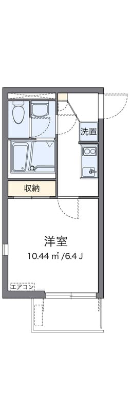 レオネクストOKハウス 303 間取り図