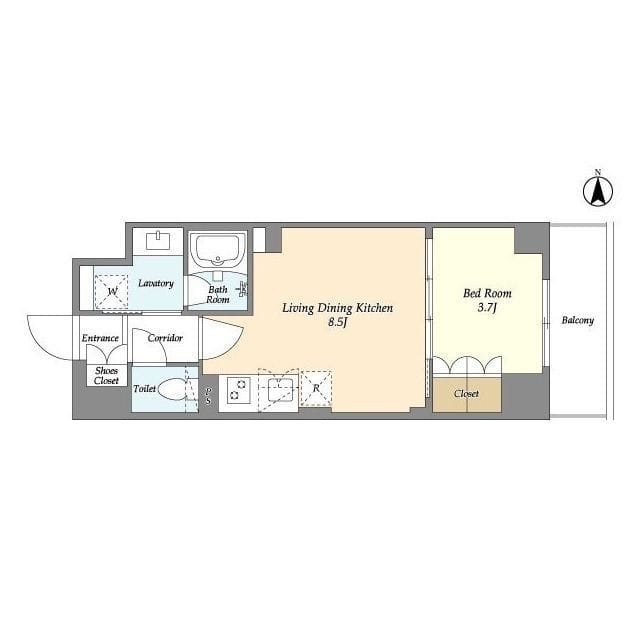 スタイリオフィット武蔵小杉Ⅱ 806