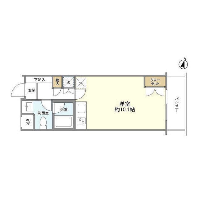 東急ドエル・キルト三軒茶屋 308 間取り図