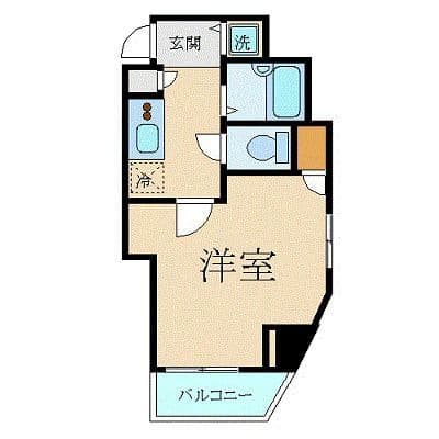 スカイコート後楽園第5 701 間取り図