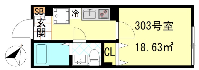 CFジオーレ川崎アネックス 303