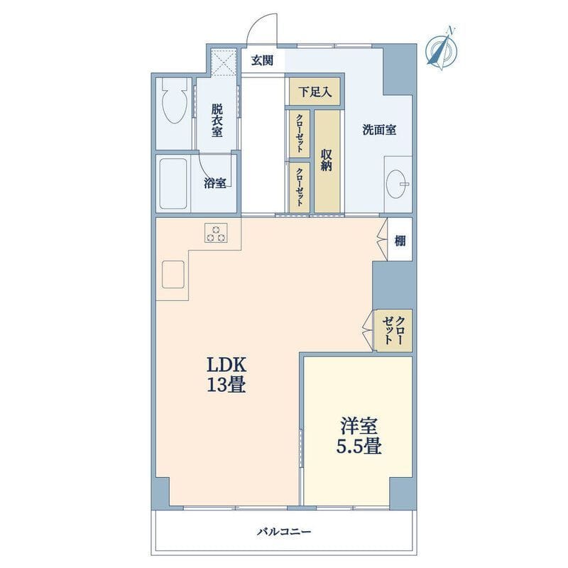 エンゼルハイム石川台第2 302 間取り図