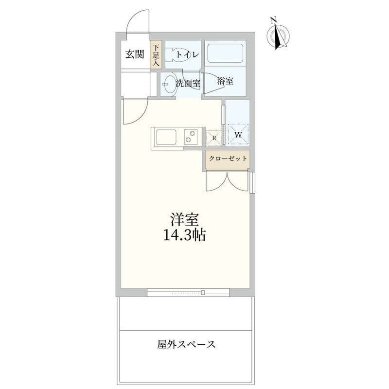 N.FLAT 103 間取り図