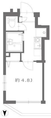 ブロッサムテラス池上 303 間取り図