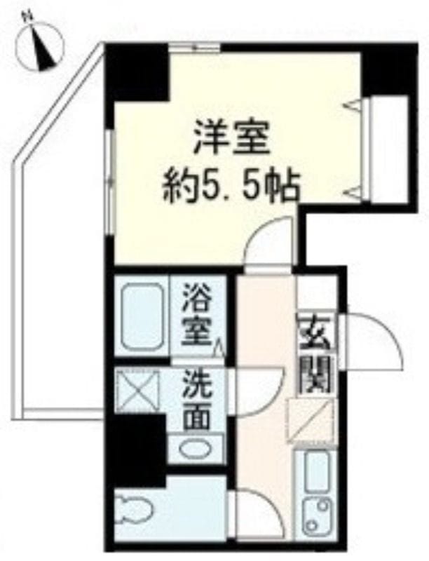 ブリヤン諏訪台 602 間取り図