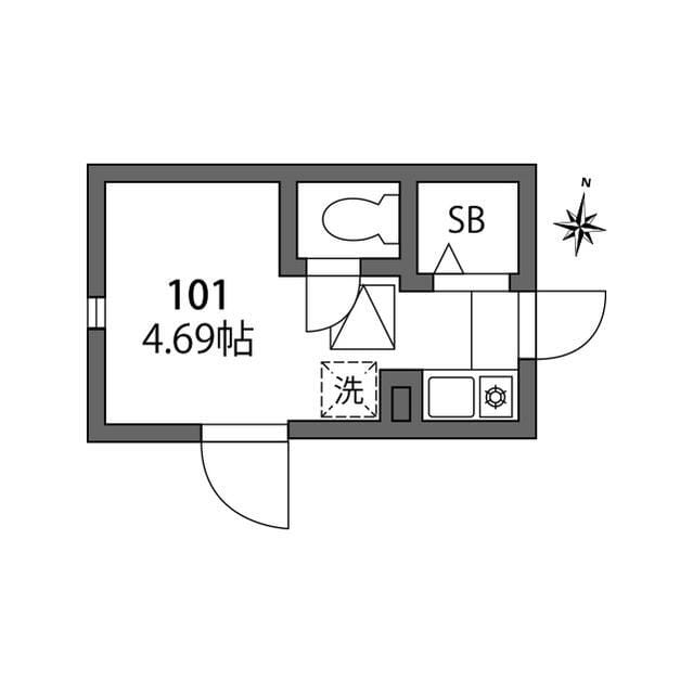 グラード氷川台 101