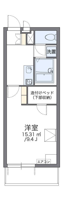 レオパレスパークサイド足立入谷 203