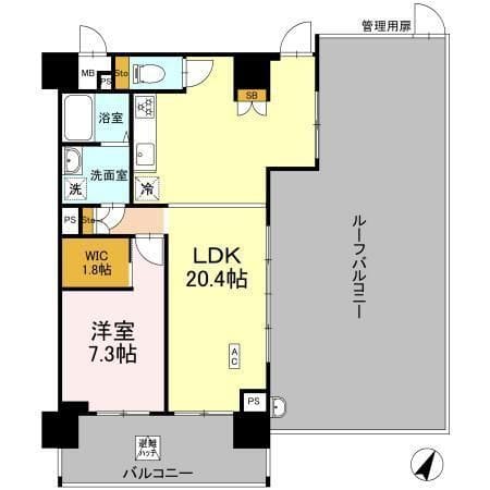 リーラ横浜川和町 903 間取り図