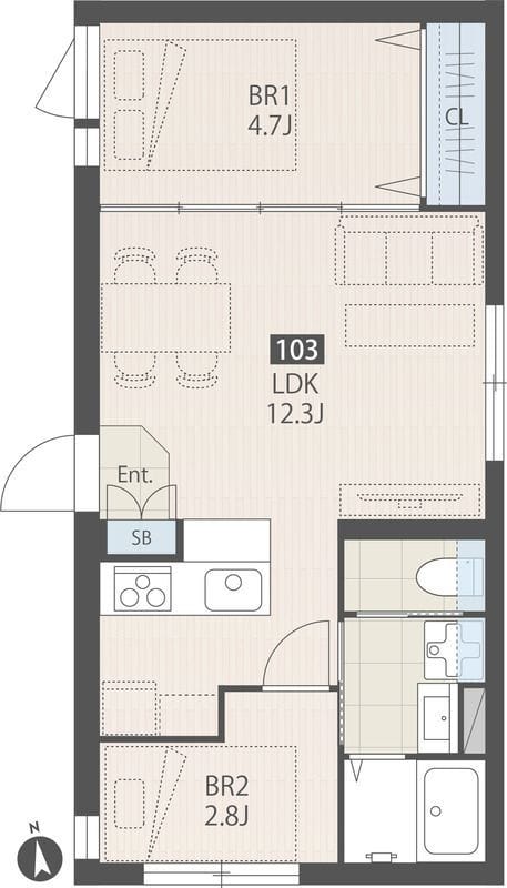 馬込レーベル 103